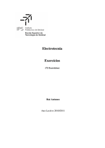 Exercícios de Electrotecnia