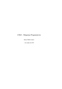 M&aacute;quinas Program&aacute;veis - Departamento de Informatica