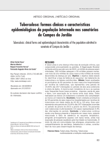 Tuberculose - Revista Panamericana de Infectología