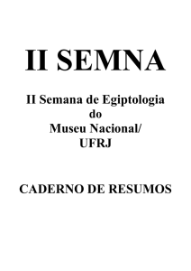 Caderno de Resumos