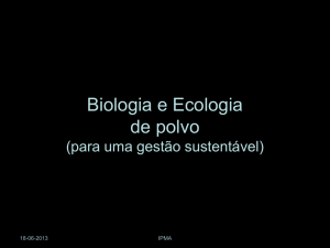 Biologia e Ecologia de polvo