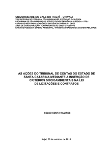 Monografia Direito Univali. 2010