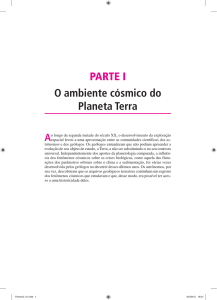 PARTE IO ambiente cósmico do Planeta Terra