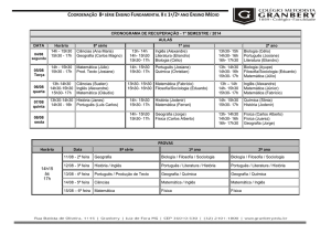 COORDENAÇÃO 8ª SÉRIE ENSINO FUNDAMENTAL IIE
