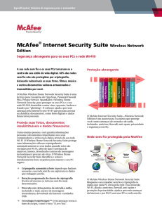 McAfee Internet Security Suite Wireless Network