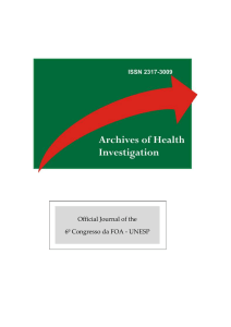Baixar este arquivo PDF - archives of health investigation