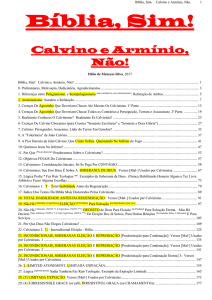 Clv0.0 – Biblia Sim. Calvino E Arminio Nao - Helio