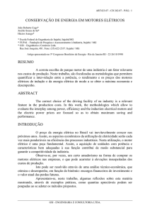 Conservação de Energia em Motores Elétricos - GSI