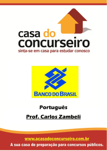 Português Prof. Carlos Zambeli