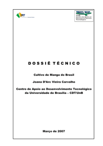 dossi ê t é cnico - Serviço Brasileiro de Respostas Técnicas