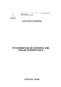 fotodermatose em carteiros: uma análise epidemiológica