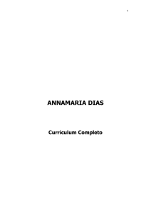 Currículo Completo - AnnamariaDias.com.br