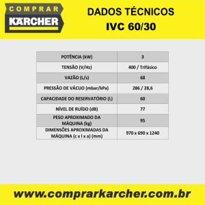 IVC 60/30 - Comprar Karcher