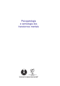DALGALARONDO-Psicopatologia e semiologia dos transtornos