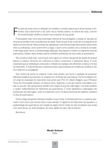 Editorial - Revista Brasileira de Queimaduras