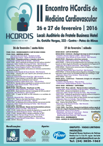 Cartaz do Curso