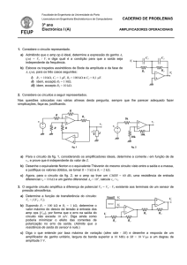 Amplificadores Operacionais