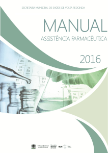 Manual de Assistência Farmacêutica