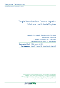 Terapia Nutricional nas Doenças Hepáticas