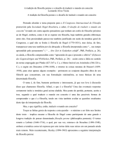 A tradição da filosofia perene e o desafio de traduzir o