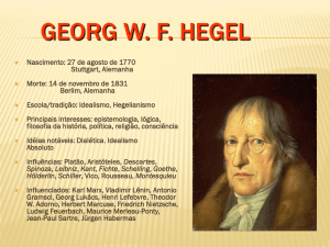 Wilhelm F. Hegel