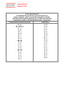 10- D 15- D - MSM Consultoria