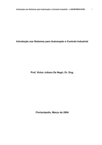 Introdução aos Sistemas para Automação e Controle Industrial Prof