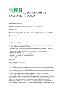 ácidos graxos de cadeia muito longa