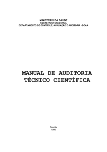 manual de auditoria técnico científica