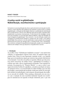 A justiça social na globalizaçao