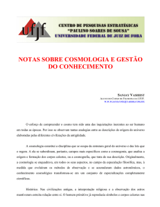 Microsoft Word - NOTAS SOBRE COSMOLOGIA E