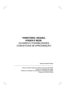 território, região, poder e rede