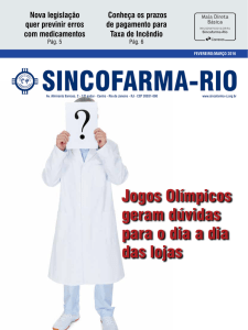 Jogos Olímpicos geram dúvidas para o dia a dia das - sincofarma-rj