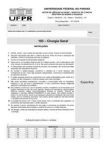 103 – Cirurgia Geral - NC