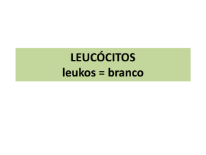 Contagem relativa dos leucócitos