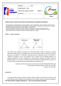 Antes de iniciar a lista de exercícios leia atentamente as seguintes