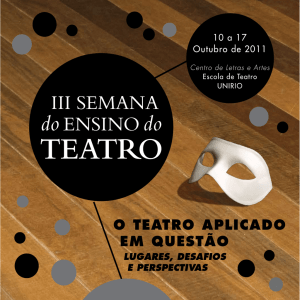 teatro - Unirio