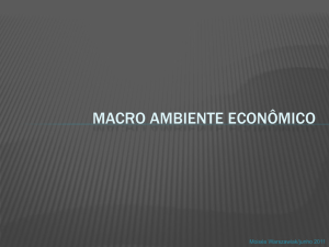 macro ambiente econômico