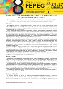 o impacto das anotações de enfermagem nas glosas