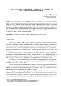 a crise financeira internacional e o mercado de trabalho nos