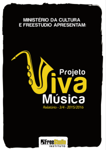 Relatório 2016 - Projeto Viva Música