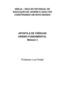 APOSTILA DE CIÊNCIAS ENSINO FUNDAMENTAL