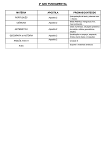 2º ANO FUNDAMENTAL