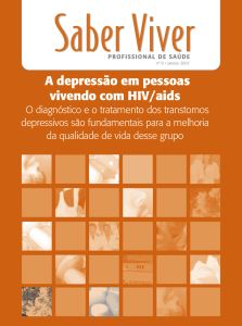 A depressão em pessoas vivendo com HIV/aids