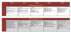Ensino Fundamental I 1º Ano Ensino Fundamental I 2º Ano