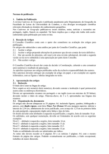 Normas de publicação - Universidade de Coimbra