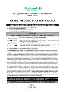 hematologia e hemoterapia