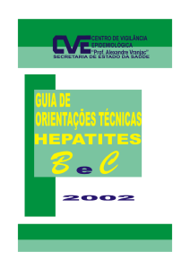 Hepatites B e C - Secretaria Municipal de Saúde