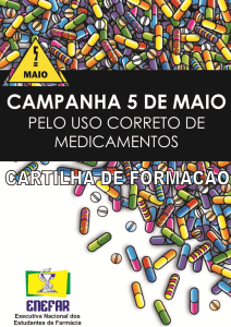 Cartilha Campanha 5 de Maio - Pelo Uso Correto de Medicamentos