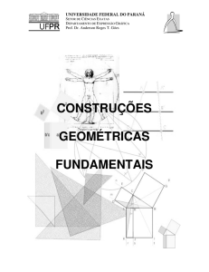 construções geométricas fundamentais